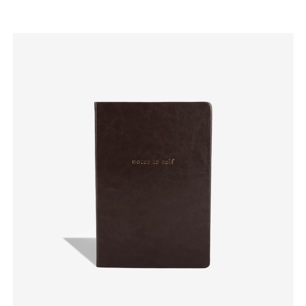 Nwt Notes to Self Lined Journal - Brown.  Holiday pick 🎁